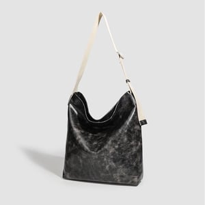 1 Piece Simple  Casual Solid Color Premium Quality PU Women's Shoulder Bags h5