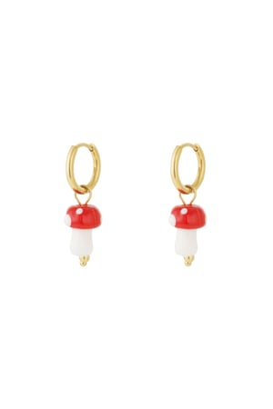 Mini mushroom Earrings h5 Picture3