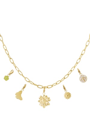 Detailled Flower DIY Necklace h5