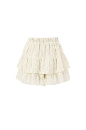 Co-ord Set White Leaves - Skirt h5 Picture3