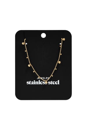 Necklace with alternating balls h5 Picture5