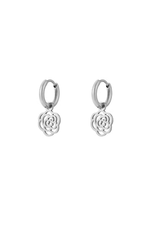 Boucles d'oreilles roses h5