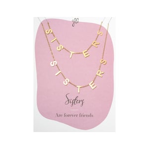 Necklace Sisters Forever Friends h5