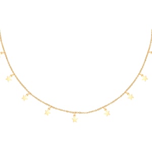 Necklace Floating Stars h5