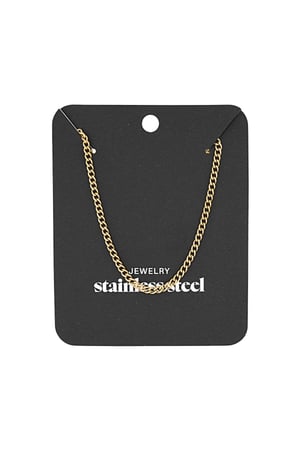 Necklace Chain Sanya Gold Color Stainless Steel h5 Picture5