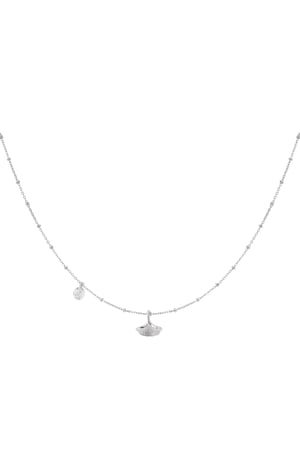 Chain leaf - silver color Stainless Steel h5