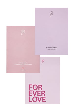 Set of bracelets connected hearts - mother's day - Gold Color Stainless Steel h5 Picture3