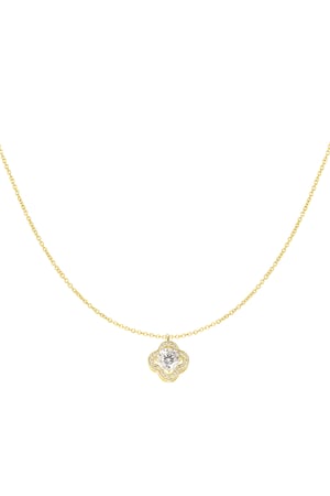 necklace clover stone h5 