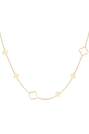 necklace different clovers h5