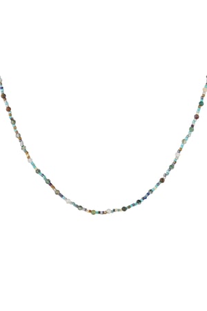 colorful necklace natural stone h5