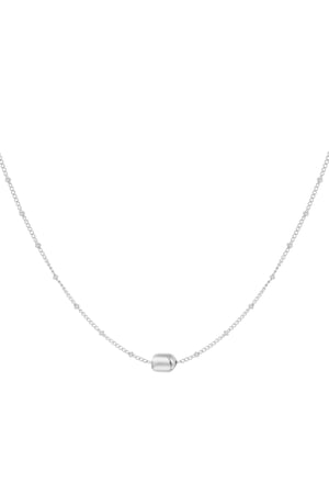 Collier simple avec boules - doré  h5