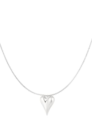 collana semplice con iconico cuore medio h5 