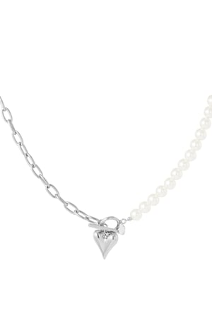 pearl necklace with hearts h5