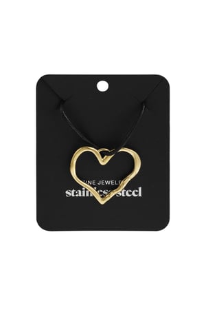 rope chain large heart h5 Picture5