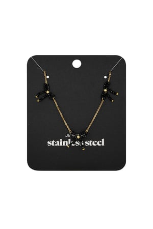 collana con fiocchi di perline h5 Immagine3