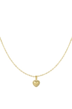 Necklace lover girl - Silver Color color h5