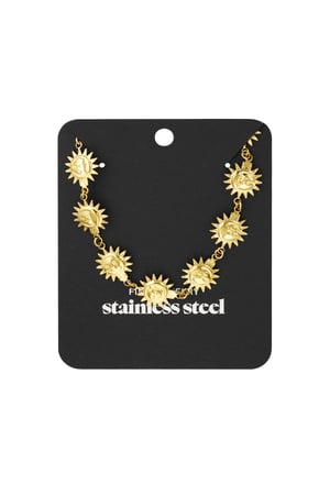 Goldfarbeen Sunshine Halskette h5 Bild3