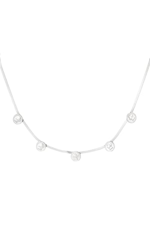 coin flat chain necklace h5 