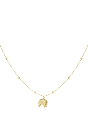collana con ciondolo elefante h5