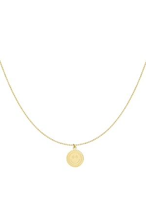 necklace smiley happy life h5 