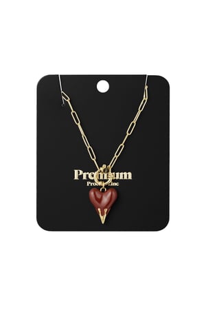 charm necklace heart on fire h5 Picture2