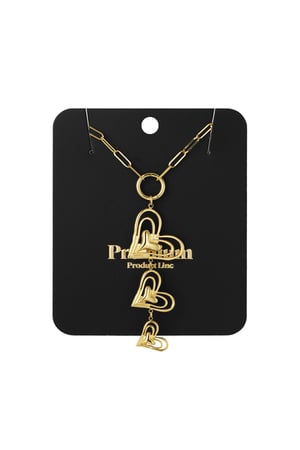 heart trio necklace h5 Picture2