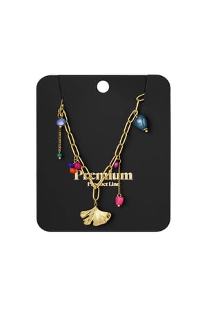 Paradise Charm Halskette - Goldfarben h5 Bild2