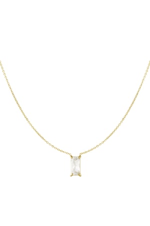 collana scintillante ed elegante - rosa e colore oro h5