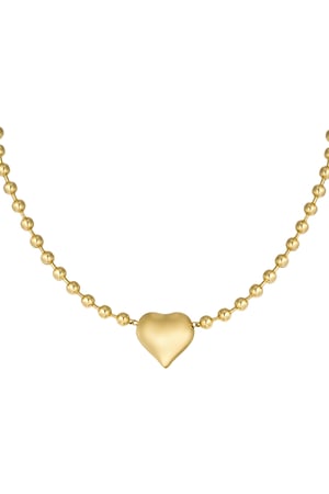 chain big heart (Pack with plastic bag) h5 