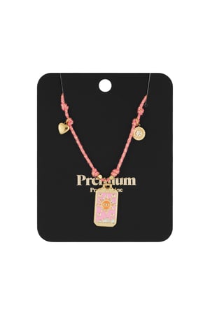 aurora necklace - pink & h5 Picture3