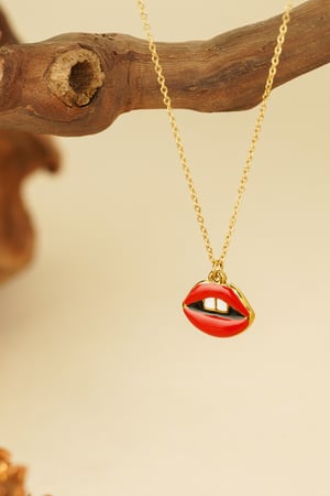 necklace kiss my lips h5 Picture3