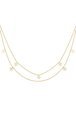 double clover necklace h5