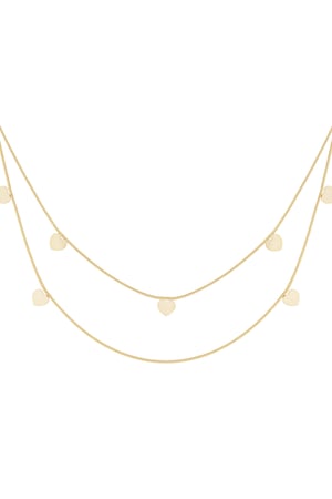 double heart necklace h5