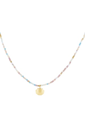 colorful shell necklace h5