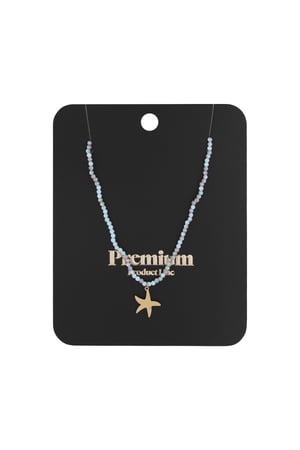 Necklace colorful starfish h5 Picture3
