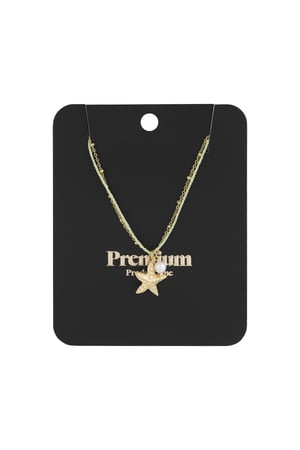 necklace starfish pearl h5 Picture3