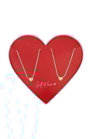 gift of love stainless steel hearts necklace h5