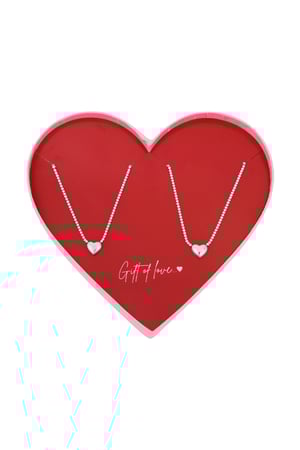 Gift of love Stainless steel hearts Necklace h5