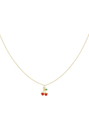 necklace cherry love h5
