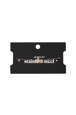 Enkelbandje Classic Cross Zilver Stainless Steel h5 Afbeelding2