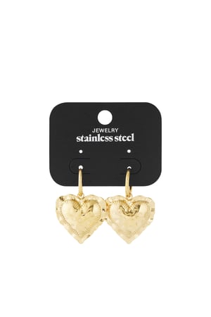 Embrace heart drop Earrings h5 Picture4