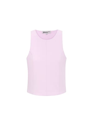 Sporty sleeveless top basic h5