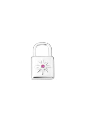 DIY Charm-Schloss mit Stein – Roségold h5 