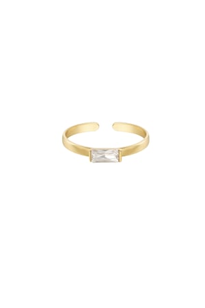 Ring dünn mit Stein h5 