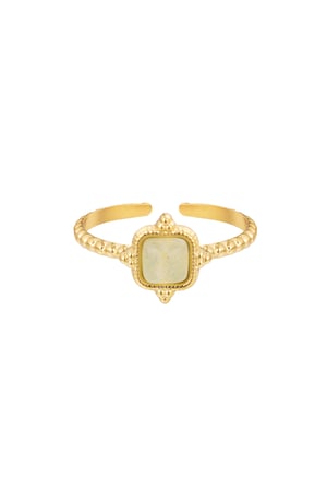 Anello quadrato vintage h5 