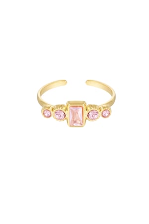 Ring grüner Stein  h5 