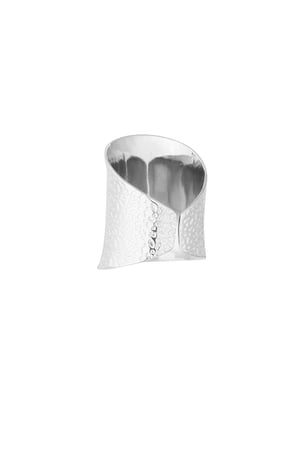 Länglicher Vintage-Statement-Ring – Silber h5 Bild4