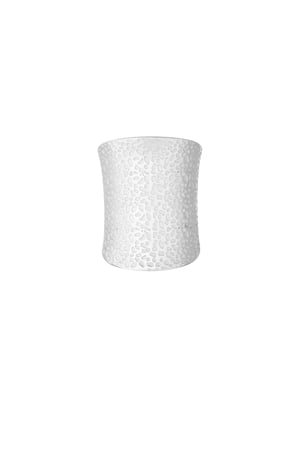 Länglicher Vintage-Statement-Ring – Silber h5 