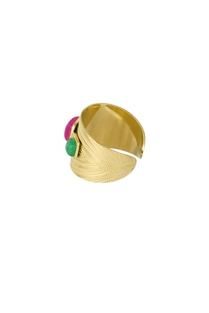 statement ring with colored stones h5 Picture4