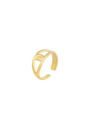 Ring forever connected - Silver Color color h5